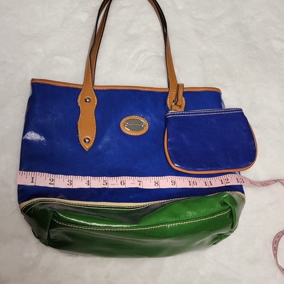 FRANCO SARTO PU LEATHER TOTE BAG WITH POCHETTE - Picture 5 of 14